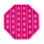 Игрушка-антистресс Pop It Восьмиугольник (розовый)