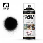 Аэрозольная грунтовка Vallejo серии Aerosol - Black 28012 (400 мл)