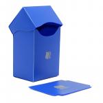 Пластиковая коробочка Blackfire вертикальная - Синяя (80+ карт)