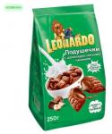 «Leonardo», готовый завтрак «Подушечки с шоколадно-ореховой начинкой»