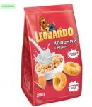«Leonardo», готовый завтрак «Колечки с мёдом», 200 г