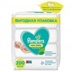 *СПЕЦЦЕНА PAMPERS New baby Детские салфетки 4*50 шт