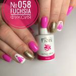 Гель лак Fiore №058 Fuchsia (Фуксия)