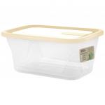 "Sugar&Spice" Контейнер для продуктов пластмассовый "Green Republic" 0,2л, 11,4х7,4х5,1 см, лен, подходит для СВЧ (Россия)