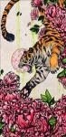 "Иллюстрация с тигром" Набор для выкладывания стразами