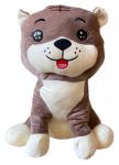 Игрушка с пледом МАЛЕНЬКИЙ ТИГРЕНОК - коричневый р-р 130х160