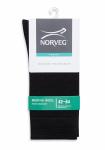 NORVEG Merino Wool Носки мужские с бортиком цвет темно-серый меланж