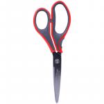Ножницы Berlingo Smart tech, 21 см, красные, европодвес, DNn_21025_a