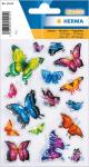 HERMA НАКЛЕЙКИ MAGIC 3D летние бабочки