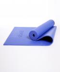 Коврик для йоги и фитнеса FM-101, PVC, 173x61x0,8 см, темно-синий