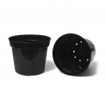 Горшок для рассады, 20 л, d = 36 см, h = 29 см, чёрный, Greengo