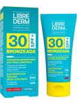 LIBREDERM BRONZEADA крем для лица и зоны декольте солнцезащитный SPF30, 50 мл, Беларусь