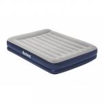 BESTWAY Кровать надувная Queen со встроенным электронасосом, PVC, 203x152x 36см, 67725