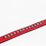 Ошейник кожаный на синтепоне