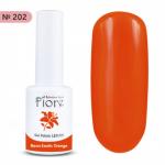 Гель лак Fiore №202 Neon Exotic Orange (Неоновый экзотический апельсин)