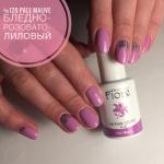 Гель лак Fiore №120 Pale mauve (Бледно Розовато-Лиловый)