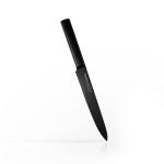 2432 FISSMAN Гастрономический нож SHINTO с покрытием Black non-stick coating 20 см (3Cr13 сталь)