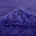 Плед пушистый Темно-фиолетовый 2019A09 210/230