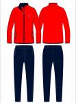 Спортивный костюм детский 111C-RR-1159/1 RED-N-ROCK'S
