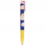 Ручка шариковая, Be Smart, толщина линии 0,7 мм, цвет чернил синий. Коллекция "Simple", желтый