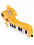 Детское пианино (19,5 см) "Собачка" (16 клавиш,звук,в пакете) (Арт. 1688854)
