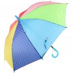 Зонт Пятнистая радуга, длина 67 см, диаметр 84 см.