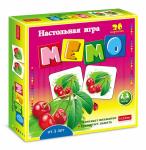 ИГРА Настольная МЕМО 36 карточек - Фруктовый коктейль -