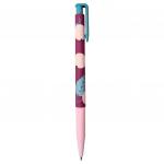 Ручка шариковая, Be Smart, толщина линии 0,7 мм, цвет чернил синий. Коллекция "Simple", розовый