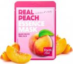Farm Stay Real Peach Essence Mask Тканевая маска для лица с экстрактом персика