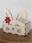 Коробка Кролик  20 х 15 х 9 см, высота с ушами 20 см