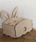 Коробка Кролик  20 х 15 х 9 см, высота с ушами 20 см