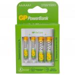 Зарядное устройство GP с аккумуляторами AA 2600mAh 2шт + AAA 950mAh 2шт, E411270/100-2CRB4
