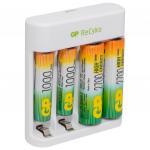 Зарядное устройство GP с аккумуляторами AA 2600mAh 2шт + AAA 950mAh 2шт, E411270/100-2CRB4