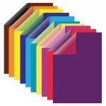 Картон цветной А4 2-цветный МЕЛОВАННЫЙ EXTRA 10л. 20 цветов папка, ОСТРОВ СОКРОВИЩ 200х290мм, 111320