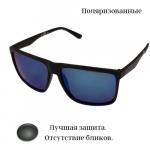 Солнцезащитные мужские очки BENTLEY, поляризованные, чёрные, зеркальные, 54132-Р2006 С1, арт.354.097
