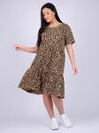 Платье женское ML-Касадея(леопард) кулирка
