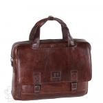 Портфель мужской кожаный 816XXL brown Fuzhinino