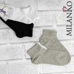 Мужские носки спортивные укороченные (Узор 3) MilanKo S-628