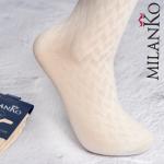 Мужские носки летние с выбитым рисунком (Узор 4) MilanKo N-180