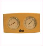 18024 Термометр с гигрометром Банная станция 24,5*13,5*3см для бани и сауны /4