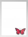 Рамка для картины на холсте 30х40 / ZR208B-19 / декор бабочка