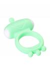 Виброкольцо на пенис A-Toys by TOYFA Fowd, силикон, зеленое, O 2,6 см