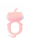 Виброкольцо на пенис A-Toys by TOYFA Kear, силикон, розовое, O 2 см