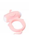 Виброкольцо на пенис A-Toys by TOYFA Kear, силикон, розовое, O 2 см
