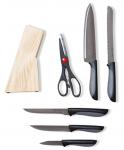 100610 Блок ножей LYNX, с 5 ножами и ножницами мультифункциональными DOSH I HOME
