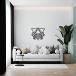 ***Деревянный декор настенный, панно, сборная модель EWA Design Знаки Зодиака Рак