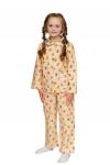 Пижама для девочки, модель 307, фланель ( Энималс 5318-2)