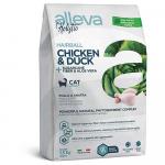 Аллева Холистик для кошек Хеирбол курица, утка, волокна сахарного тростника, алое вера 0,4 АГ
