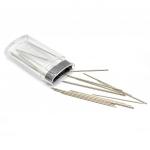 01612 Иглы швейные Sharps, №3-9, в тубе с магнитом, 20 шт, PONY