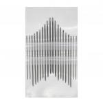 01845 Иглы ручные BLACK Sharps, №5-10, черный, 20 шт PONY